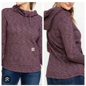 Carhartt Women's Purple Hoodie